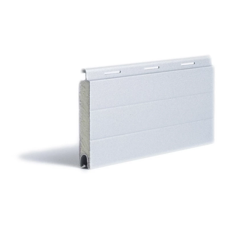 Lame Aluminium Droite 45mm Bande De 2m Couleur Blanche Cambesa