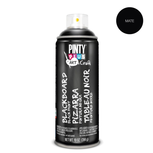 Peinture En Aérosol Pintyplus Art & Craft Tableau Noir 520cc Noir
