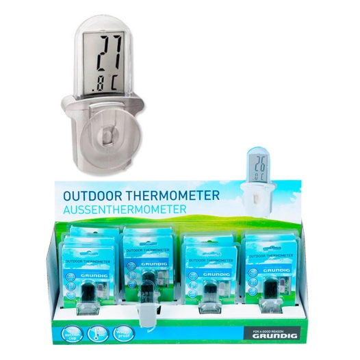 Thermomètre Extérieur Numérique Avec Ventouse