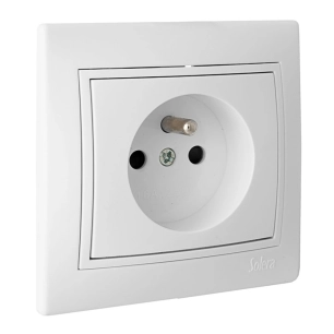 Base Bipolaire 16a 250v Avec Prise Française S.Europa Solera Erp60fu