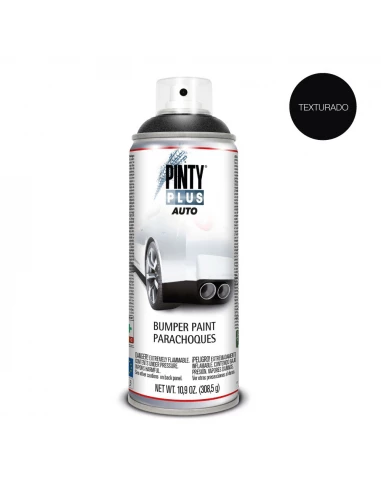 Peinture En Aérosol Pintyplus Auto 520cc Pare-Chocs Finition Texturée Bt104 Noir