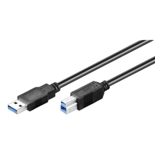 Câble Usb 3.0 A-B 1,8m Noir