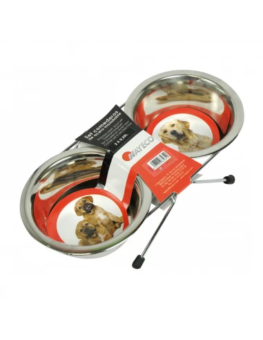 Set D'alimentation En Acier Inoxydable 2 X 0,35lt Nayeco