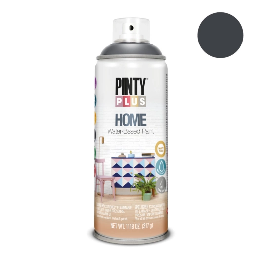 Peinture En Aérosol Pintyplus Home Black Hm438