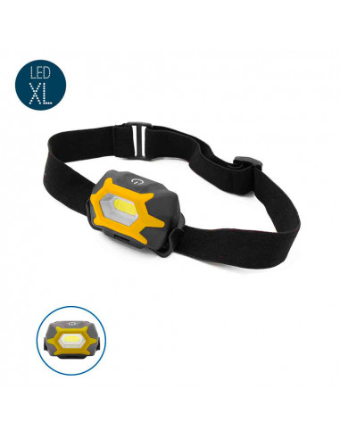 Tete De Lanterne. Frontale. 1 Led 1w 120lm 3xaaa (PILES Incluses). Edm