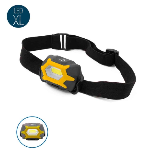 Tete De Lanterne. Frontale. 1 Led 1w 120lm 3xaaa (PILES Incluses). Edm