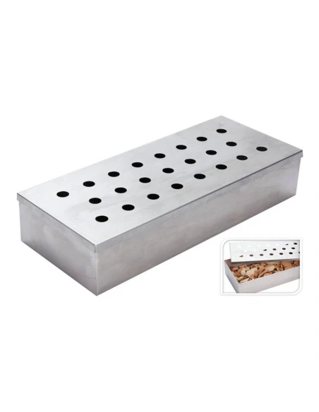 Fumeur Portable Inox 45x24x10cm Vaggan