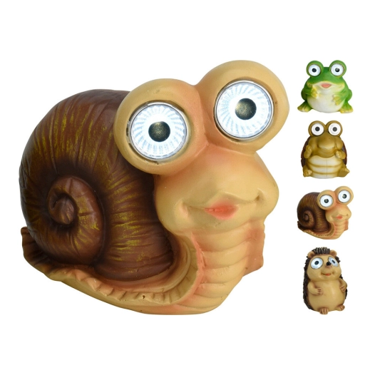 Lampe Solaire Hibou 11cm (PLUSIEURS Modèles)