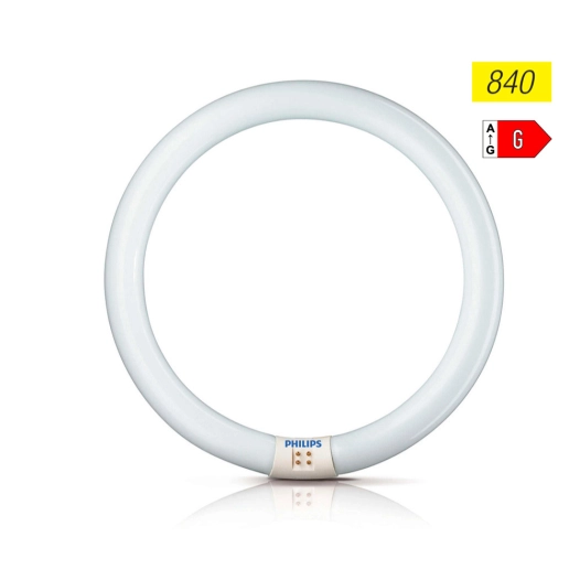 Tube Fluorescent Circulaire 32w Ø30cm Triphosphor 840k Lumière Du Jour Philips