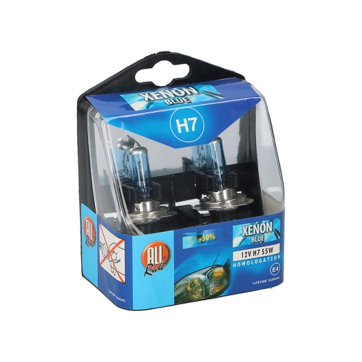 Set De 2 Ampoules Pour Voiture 12v H7 Xenon 55w