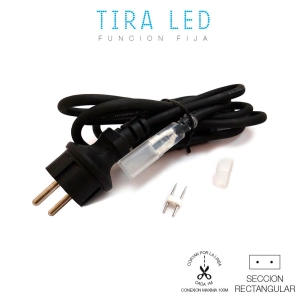 Kit Branchement 220v 1,5m Ruban De Led Edm