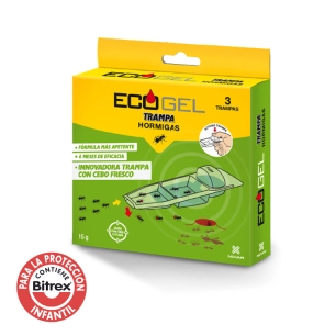 Ecogel Fourmis Kit 3 Pièges 15gr.