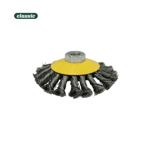 Brosse Couvette Acier Torsadé 100mm Fhr100 Mota