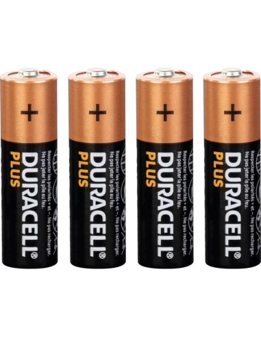 duracell plus 100% aa x4