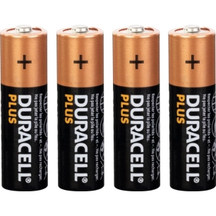 duracell plus 100% aa x4