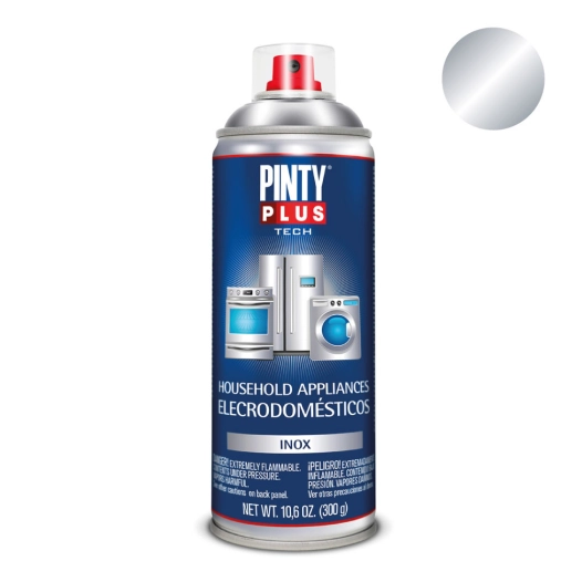 Peinture En Aérosol Pintyplus Tech Inox Electroménagers E150 Spray 520cc