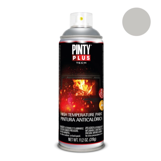 Peinture En Aérosol Pintyplus Tech 520cc Peinture Hautes Températures Argent A150