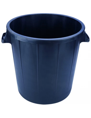 corps poubelle immeub.noir 50l