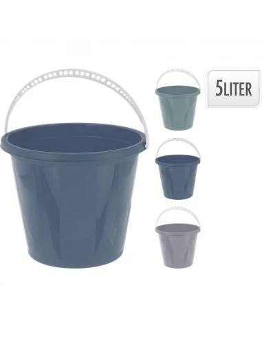 4 Seau Rond de nettoyage Aurora 5 litres