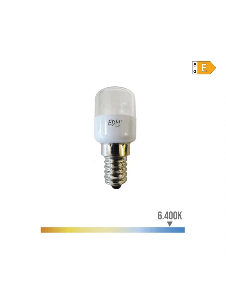 Ampoule Tubulaire (FRIGO) Led E14 0.5w 55lm 6400k Lumière Froide Ø2.6x60cm Edm