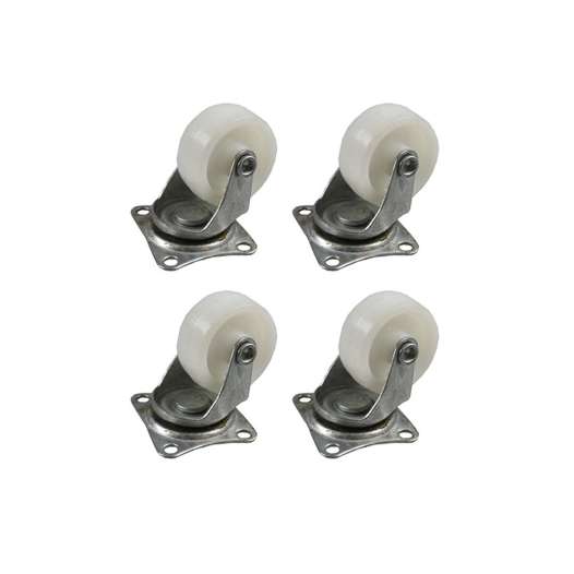 Lot De 4 Roulettes 32mm Blanches