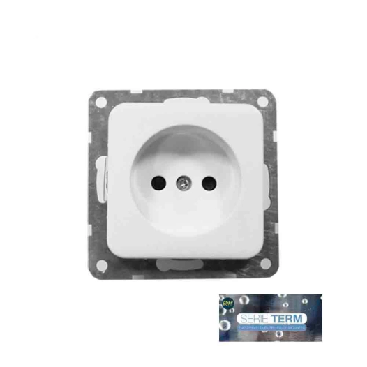 Prise Encastrable 10-16 A ''TERM'' Edm (SACHET Blister)