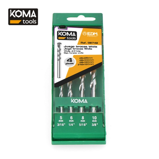 5 Set 4 Embouts Widia Standard Koma Tools