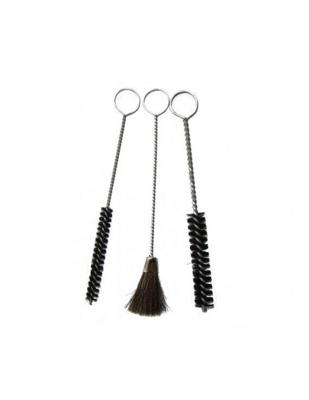 Assortiment 3 Brosses BENSON Nettoyage précis multi-matériaux - BENSON