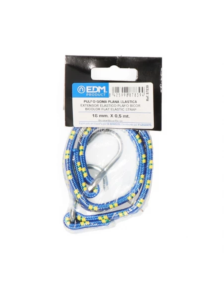 4 Sangle Élastique Plate Bicolore 0.5mts.