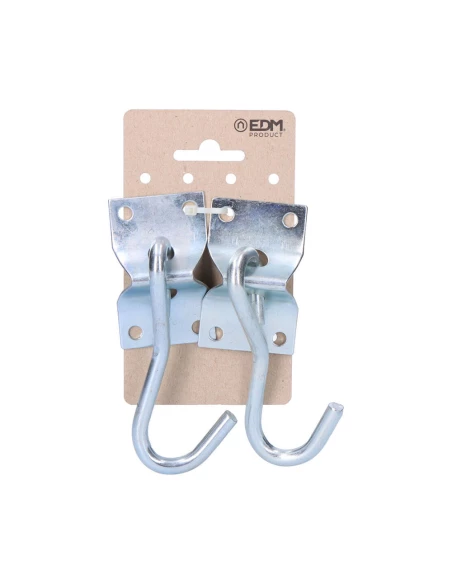 2 Plaques De Suspension Hamac 70x45 Mm En Carton Suspendu Edm