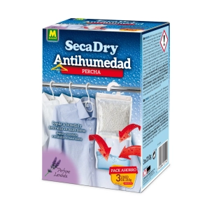 Secadry Pack 3 Cintres Anti-Humidité 3x120g 231646 Massó