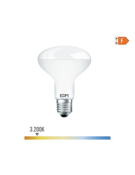 Ampoule Led Reflecteur R90 E27 12w 1055lm 3200k Lumiere Chaude Ø9x12cm Edm