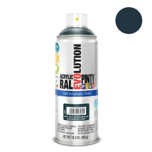 Peinture En Aérosol Pintyplus Evolution Water-Based 520cc Ral 7016 Gris Anthracite