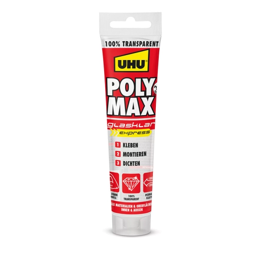 Uhu Poly Max® Crystal Express 115gr Réf. 6310615