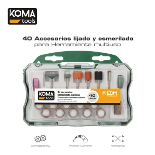 Kit 40 Accessoires Pour 08709 Koma Tools