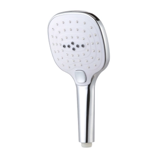 Poignée De Douche Anti-Calcaire. Carré. 3 Fonctions. Couleur Chrome. Ged