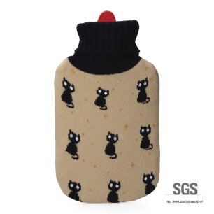 Sac À Eau Chaude Modèle Chats Noirs 2 L