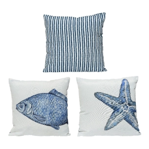 Coussin 100% Polyester 40 X 40 Cms - Plusieurs Modeles - 300gr.