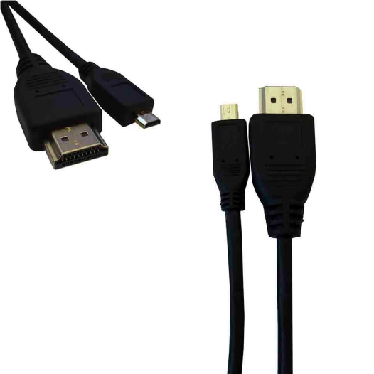 Connection Hdmi À Micro Hdmi Haute Vitesse 1,4 Mâle Mâle 1m