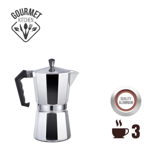 Cafetière En Aluminium 3 Tasses Edm