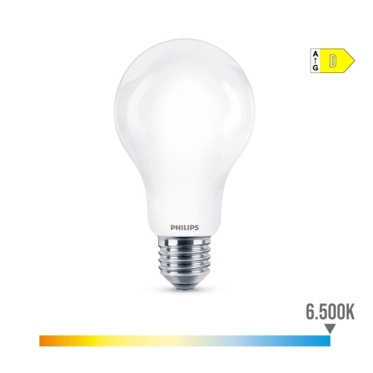 4 Ampoule Led Standard E27 13w 2000lm 6500k Lumière Froide Ø7x12,1cm. Philips