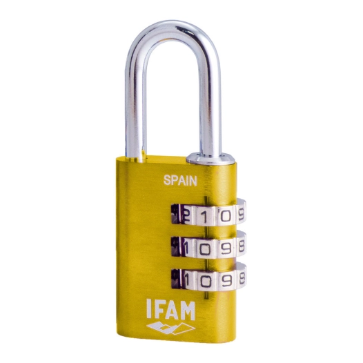 Cadenas Col Combi30 Jaune Ifam