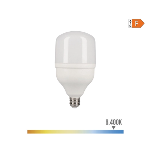 Ampoule Led Industrielle E27 20w 1700lm 6400k Lumière Froide Ø8x16,5cm Edm
