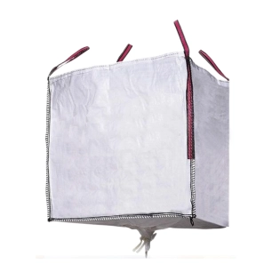 Sac À Déchets 90x90x90cm Avec Valve. La Couleur Blanche Peut Porter Jusqu'à 1000 Kg Densité 100g/M²
