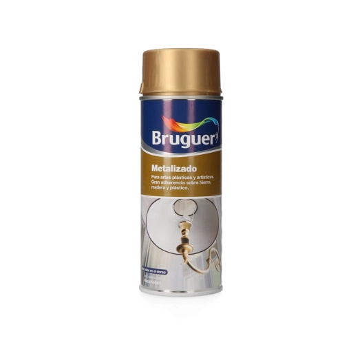 Spray Métallisé Doré 0.4l 5198001 Bruguer