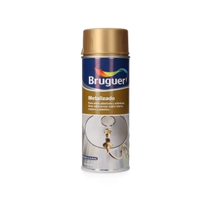 Spray Métallisé Doré 0.4l 5198001 Bruguer