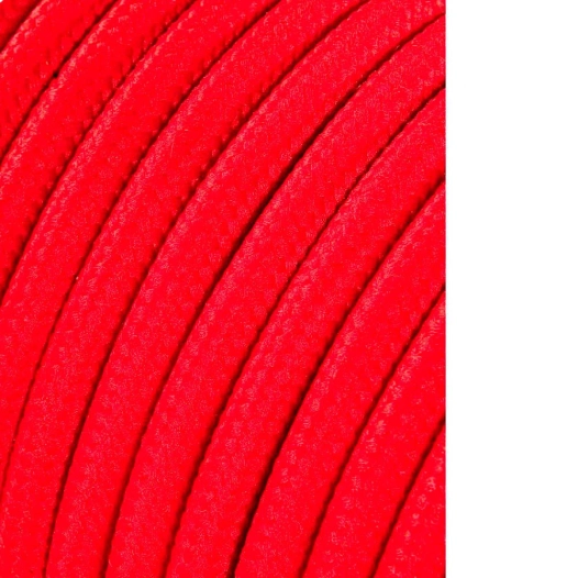 Câble Cordon Tubulaire 2x0,75mm C62 Rouge 5m