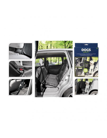 Protecteur Siège Voiture 135x145 Cm Negro Polyester