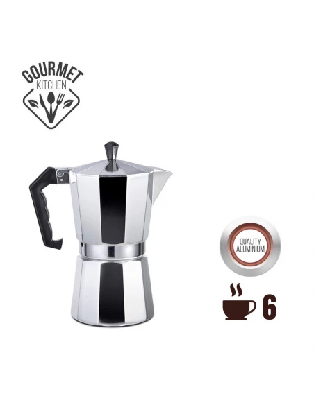 Cafetière En Aluminium 6 Tasses Edm