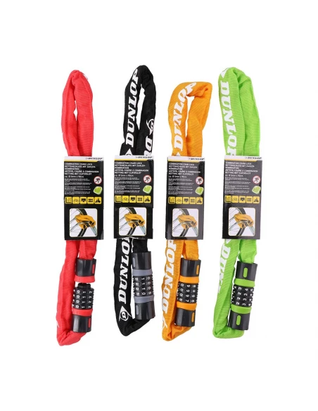 Cadenas De Sécurité Avec Verrouillage De Numéro Dunlop